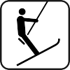 Skilift in der Nähe Liftnähe