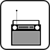 Radio in der Unterkunft Radio