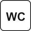 WC in der Unterkunft WC